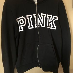 Pink black jacket